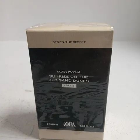 BOXED ZARA SERIES THE DESERT EAU DE PARFUM SUNRISE ON THE RED SAND DUNES 100ML