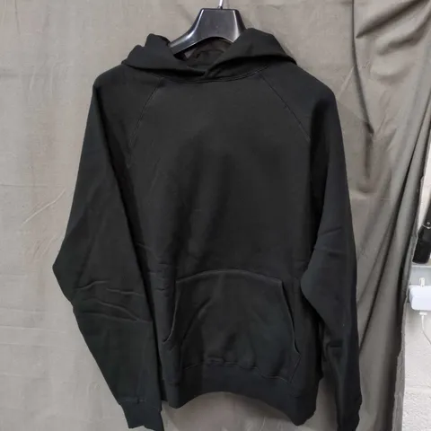 ESSENTIALS FEAR OF GOD BLACK HOODIE – HOODED SWEATSHIRT - SIIZE S