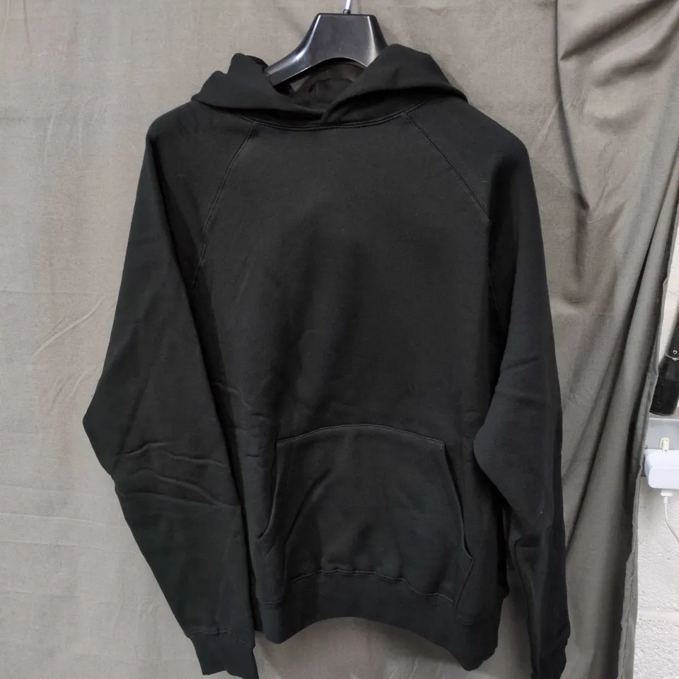 ESSENTIALS FEAR OF GOD BLACK HOODIE – HOODED SWEATSHIRT - SIIZE S