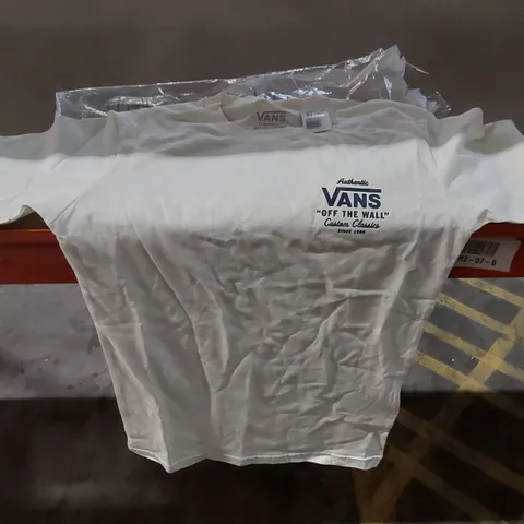 BAGGED VANS CHEST LOGO T-SHIRT - XS 