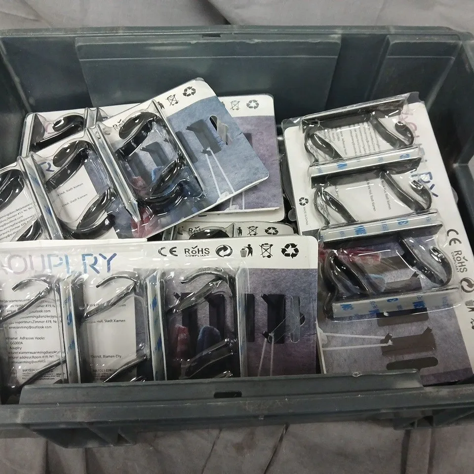 APPROX 10 SELF ADHESIVE HOOKS 