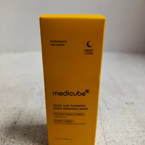 MEDICUBE KOJIC ACID TURMERIC NIGHT WRAPPING MASK β 75 ML
