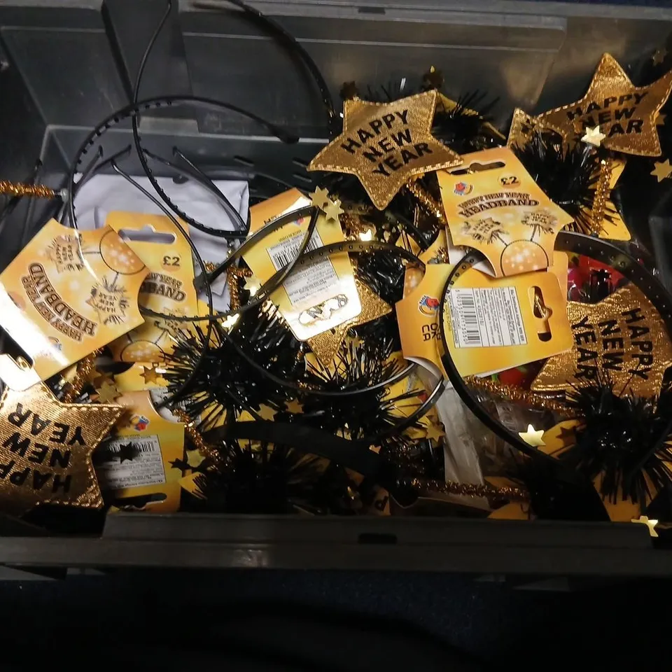 LARGE QUANTITY OF HAPPY NEW YEAR HEADBANDS