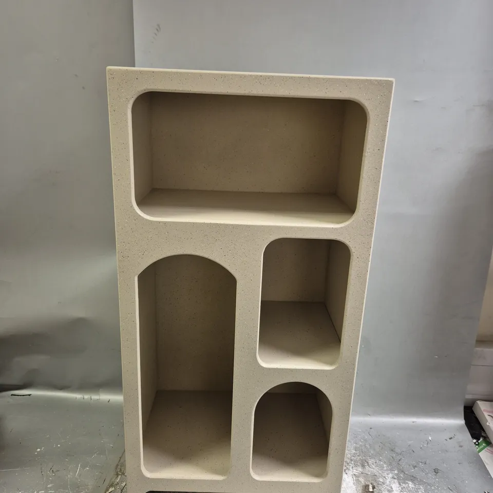 HOME SCULPTURAL SHELF UNIT - COLLECTION ONLY