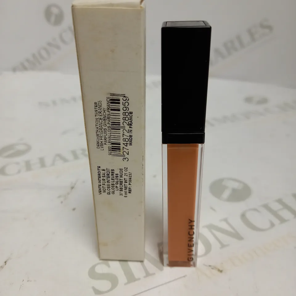 GIVENCHY 37 SECRET NUDE LIP GLOSS 6ML