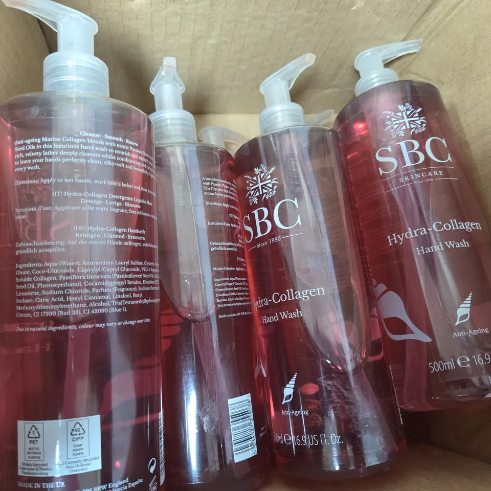 8 SBC HYDRA-COLLAGEN HAND WASHES (8X500ML)
