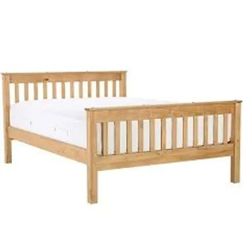 BOXED 3' SINGLE SOMERSET BED - WAXED (2 BOXES)
