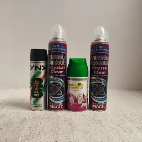 APPROXIMATELY 15 ASSORTED AEROSOL PRODUCTS - COLLECTION ONLY