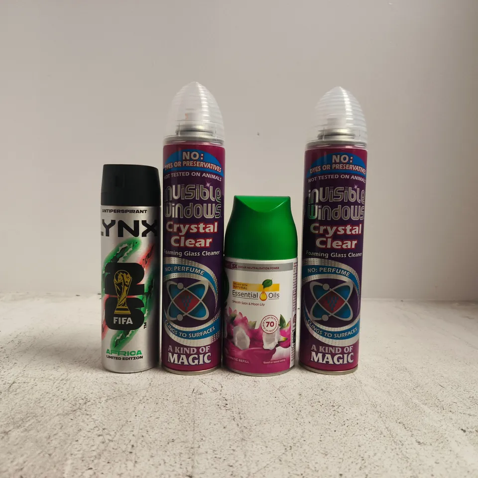 APPROXIMATELY 15 ASSORTED AEROSOL PRODUCTS - COLLECTION ONLY