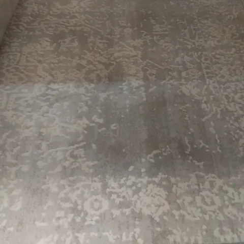 ANGUS 3D EFFECT ORIENTAL ORNAMENTS GREY RUG 80X150CM