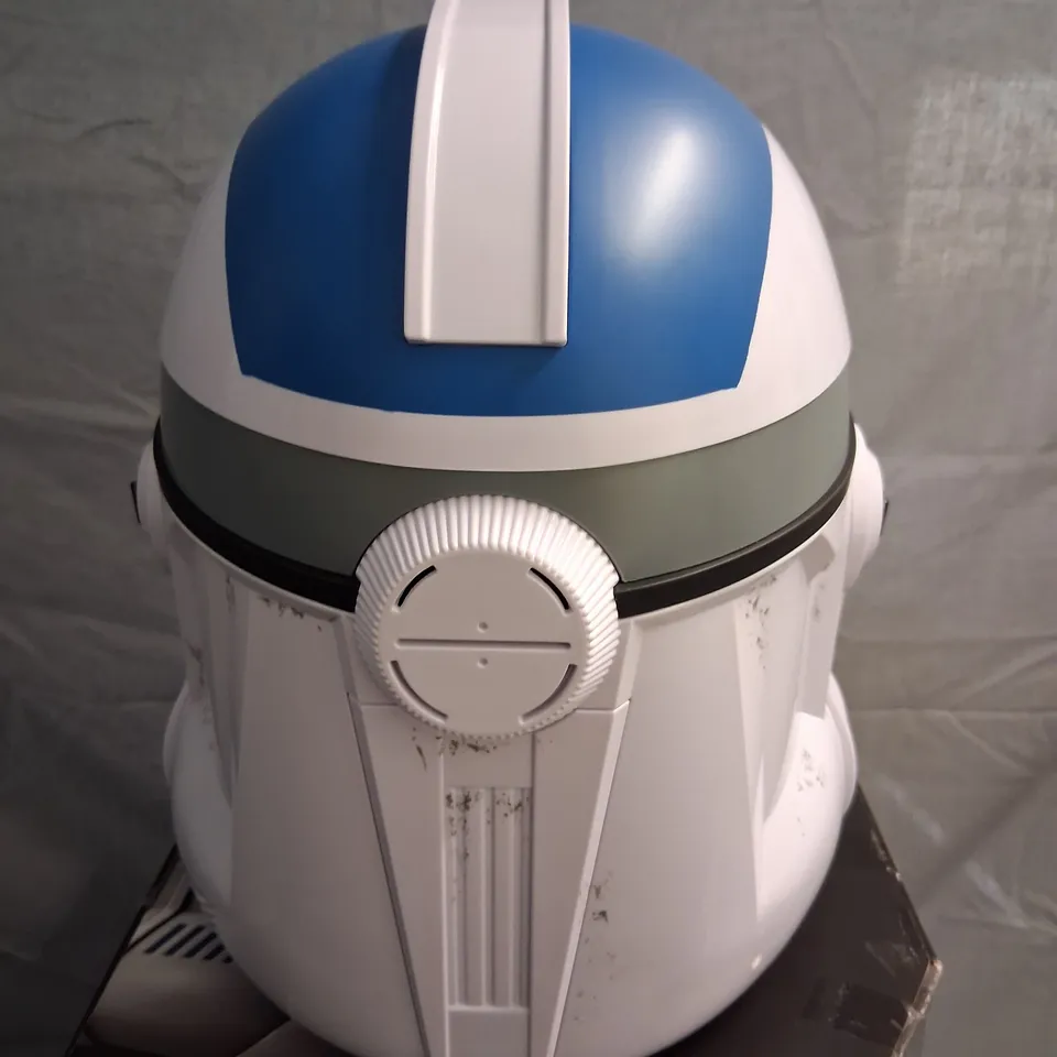 BOXED STAR WARS THE BLACKSERIES CLONE TROOPER 501ST LEGION PREMIUM ELECTRONIC HELMET
