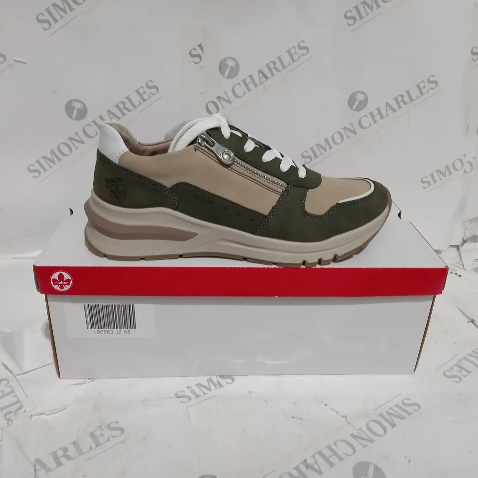 BOXED RIEKER MEMOSOFT SNEAKERS SIZE 39