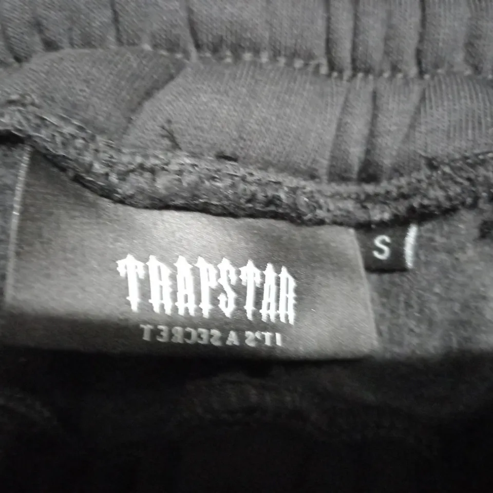 TRAPSTAR BLACK JOGGING BOTTOMS - SIZE S