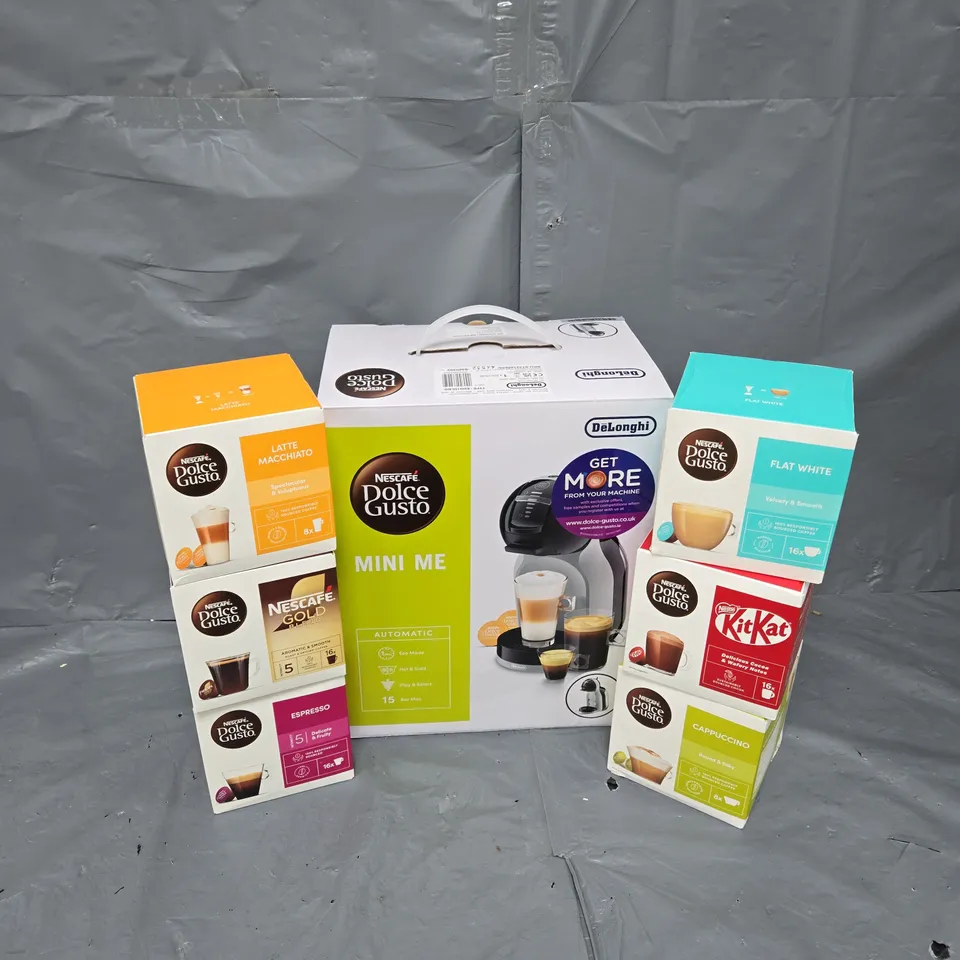 BOXED NESCAFE DOLCE GUSTO MINI ME AUTOMATIC COFFEE MACHINE