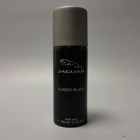 APPROXIMATELY 24 JAGUAR CLASSIC BLACK BODY SPRAY (24 x 150ml) - COLLECTION ONLY