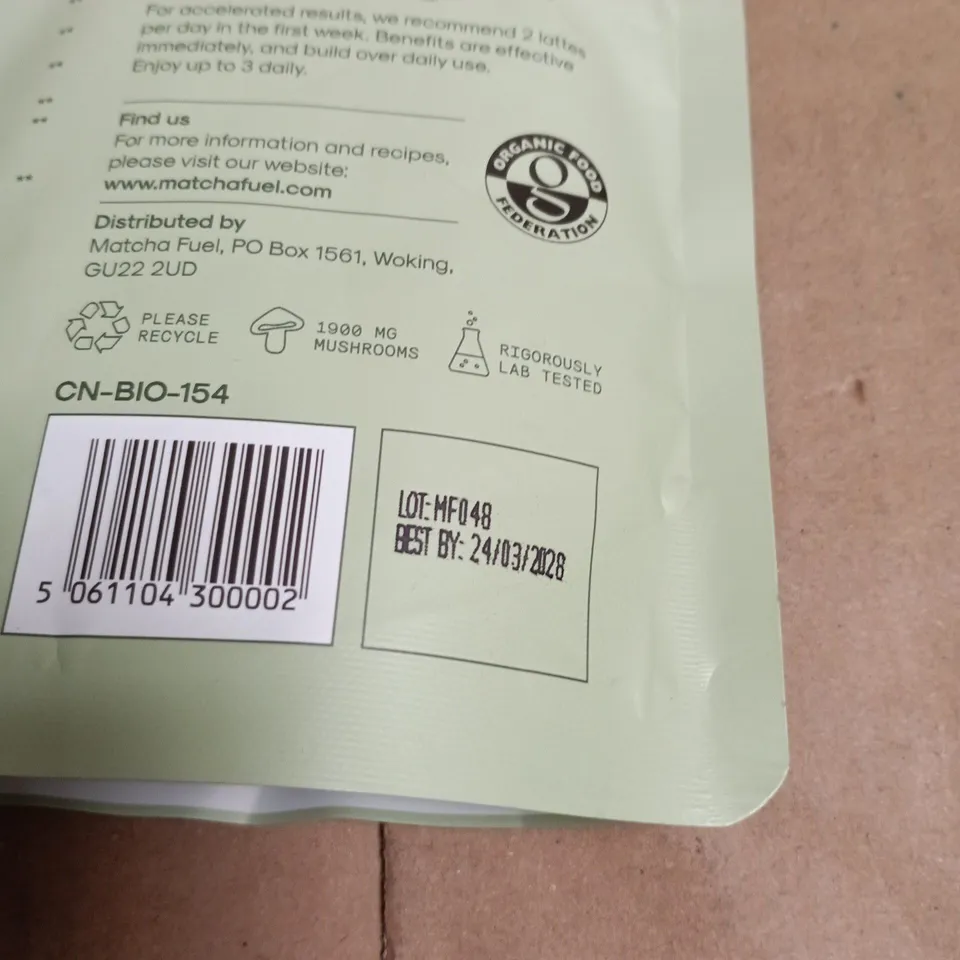 MATCHA FUEL ZENERGY ORIGINAL 300G