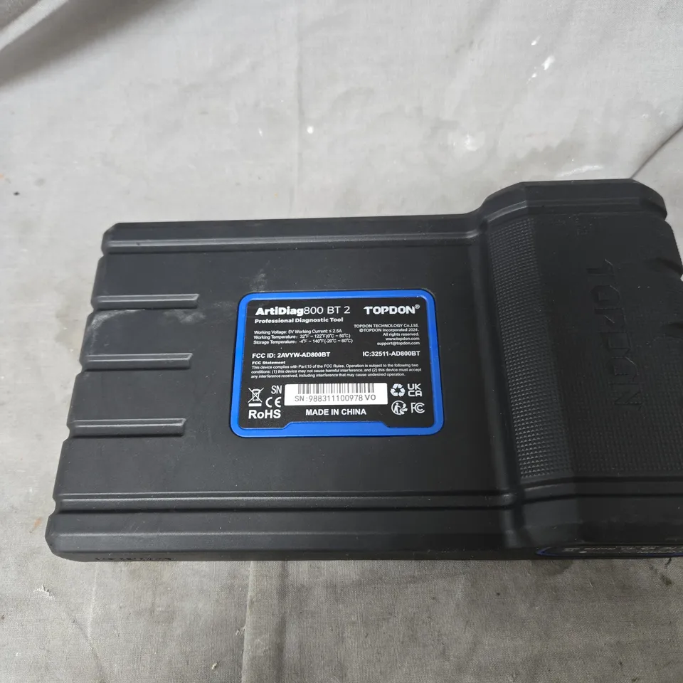 TOPDON ARTDIAG800 BT 2 PROFESSIONAL DIAGNOSTIC TOOL