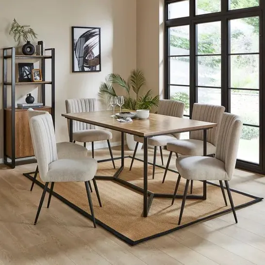Lot 213: BOXED BRAYDEN LIGHT WOOD RECTANGLE TABLE (1 BOX) - 5644363 ...