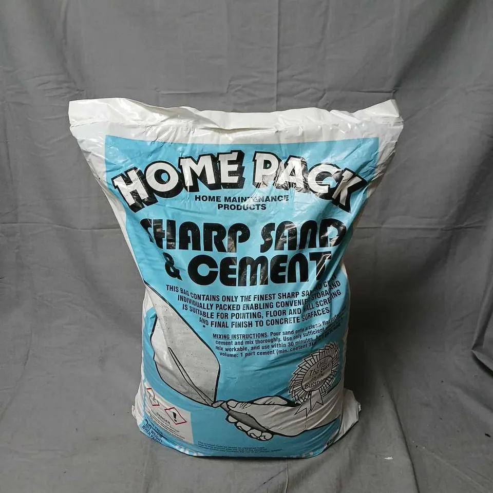 HOME PACK SHARP SAND & CEMENT MIX BAG