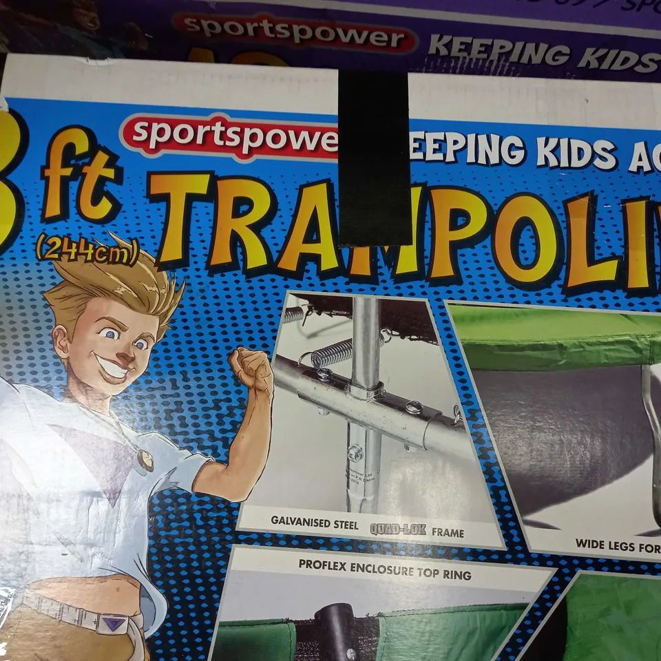 SPORTSPOWER 8FT TRAMPOLINE 