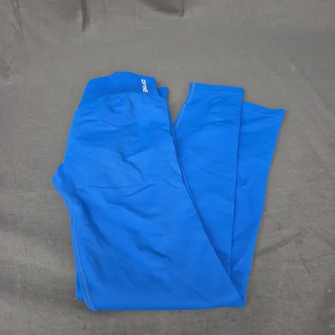 DFYNE ACTIVEWEAR LEGGINGS IN BRIGHT BLUE SIZE S