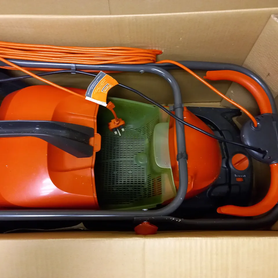 FLYMO GLIDER COMPACT 330AX ELECTRIC HOVER COLLECT LAWNMOWER