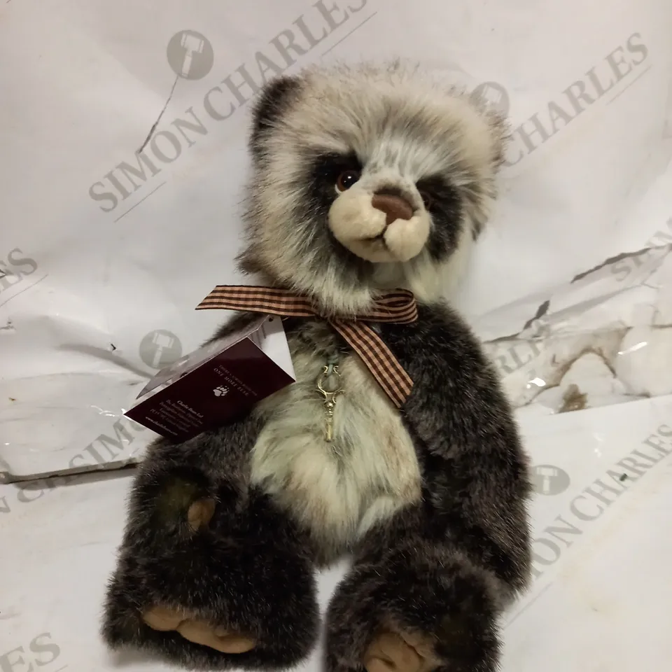 CHARLIE BEARS SHIRLEY PLUSH TEDDY BEAR 