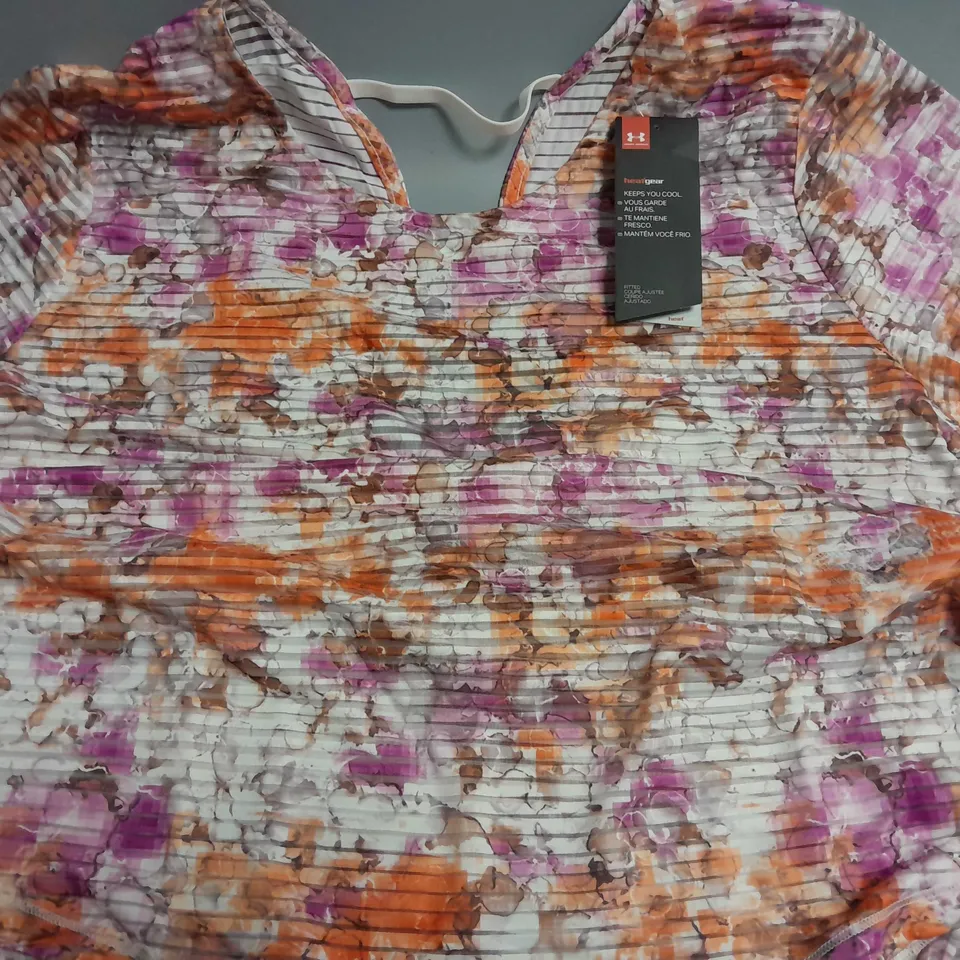 UNDER ARMOUR HEAT GEAR WOMENS T-SHIRT - XL