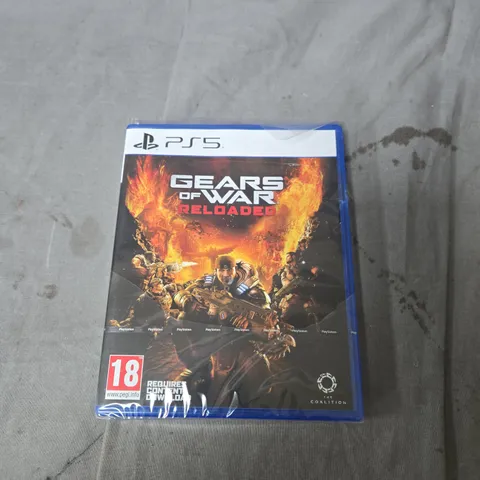 GEARS OF WAR: RELOADED β PLAYSTATION 5, SEALED IN PLASTIC WRAP