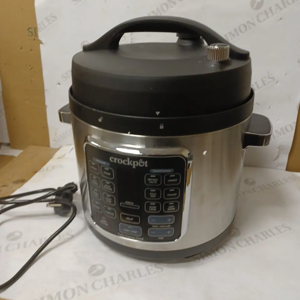 CROCKPOT TURBO EXPRESS PRESSURE MULTICOOKER
