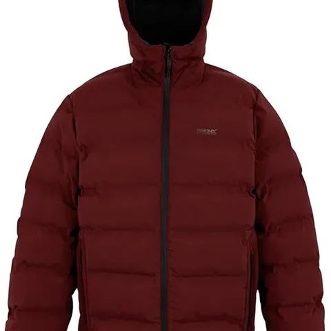 BRAND NEW REGATTA MENS ALTORO THERMAL JACKET IN DARK MAROON - UK LARGE