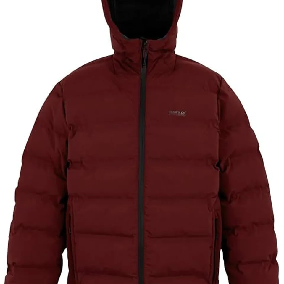 BRAND NEW REGATTA MENS ALTORO THERMAL JACKET IN DARK MAROON - UK LARGE
