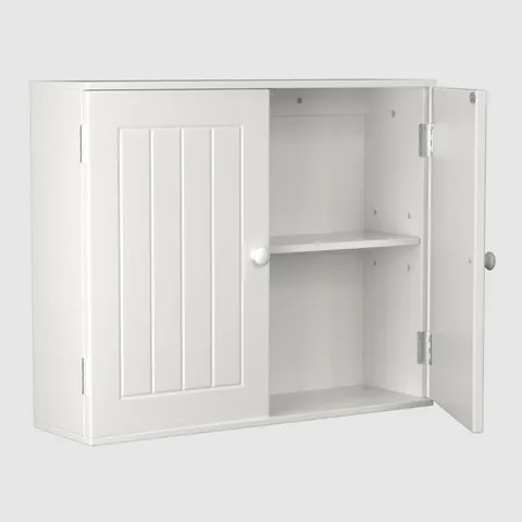 BOXED LUTZ BATHROOM CABINET 