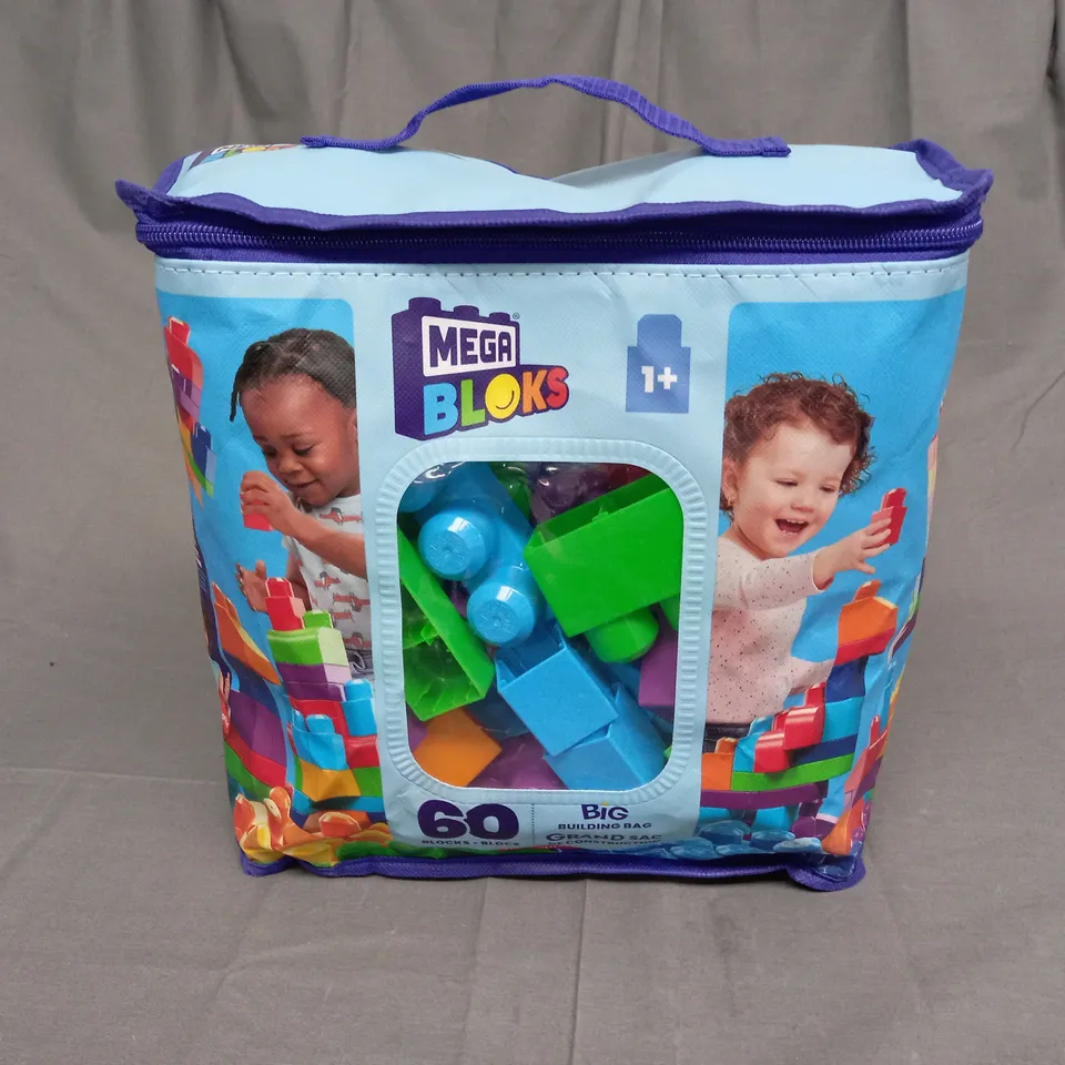MEGA BLOKS BIG BUILDING BAG AGES 1+