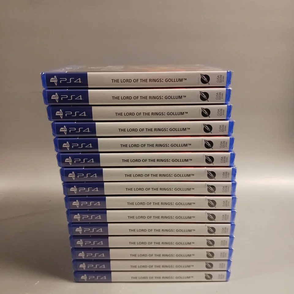 15 X BRAND NEW SEALED THE LORD OF THE RINGS GOLLUM VIDEO GAMES FOR PS4