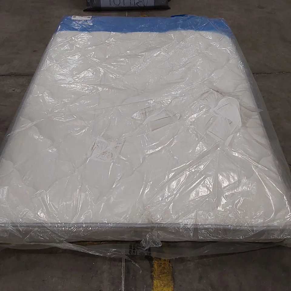 QUALITY BAGGED DOUBLE 135cm AIRSPRUNG LUXURY QUILTED MEDIUM MATTRESS RRP £229