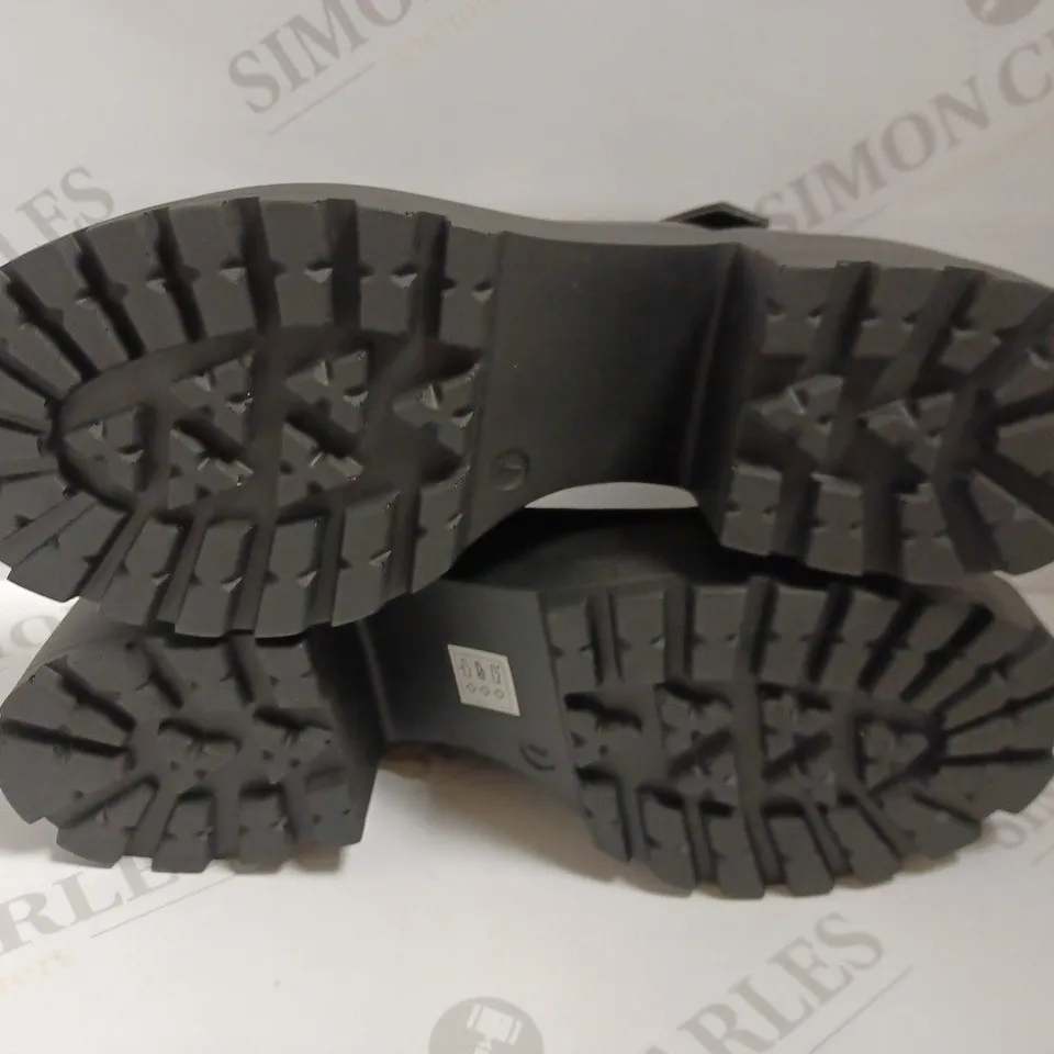 KOI VEGAN TIRA BLACK MARY JANES 'PATENT EDITION' - SIZE 7