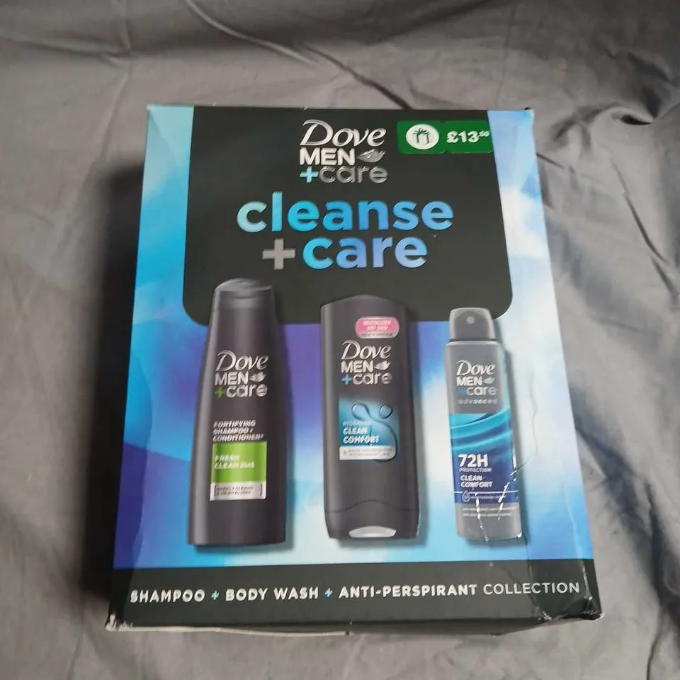 DOVE MEN+CARE GIFT SET – SHAMPOO, BODY WASH & ANTIPERSPIRANT 