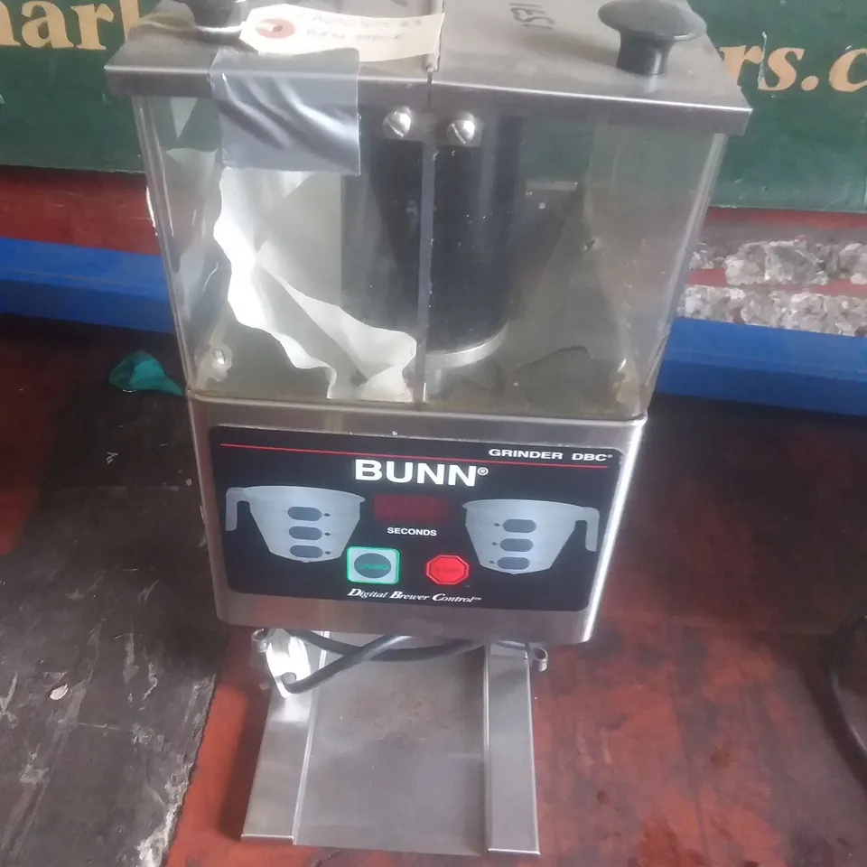 BUNN DIGITAL BREWER CONTROL GRINDER LPG0050533