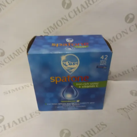 SPATONE DAILY IRON SHOTS FOOD SUPPLEMENTS - 42 X 25ML SACHETS