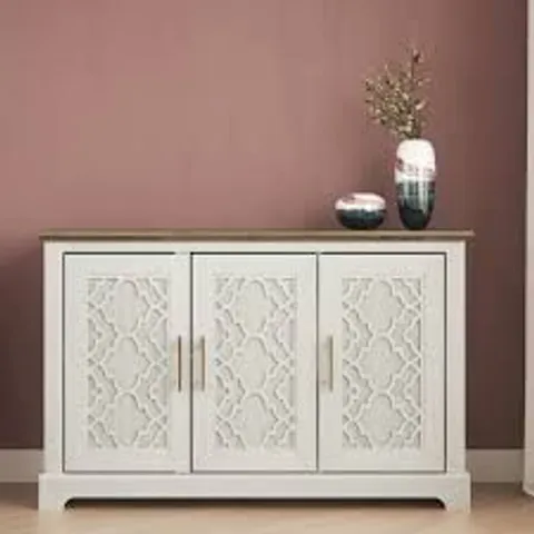 BOXED ANFIELD 3 DOOR SIDEBOARD (1 BOX)