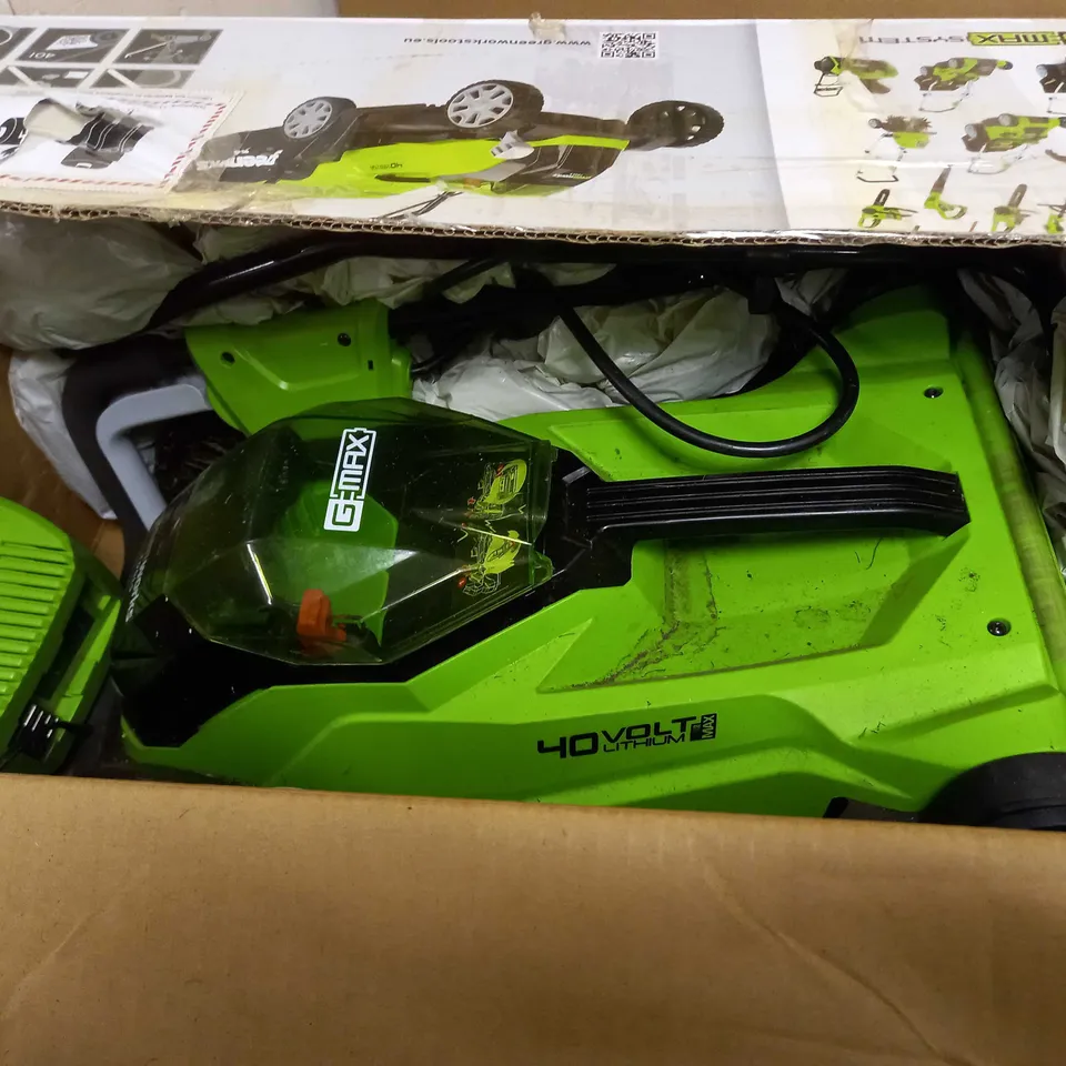 greenworks cordless lawn mower