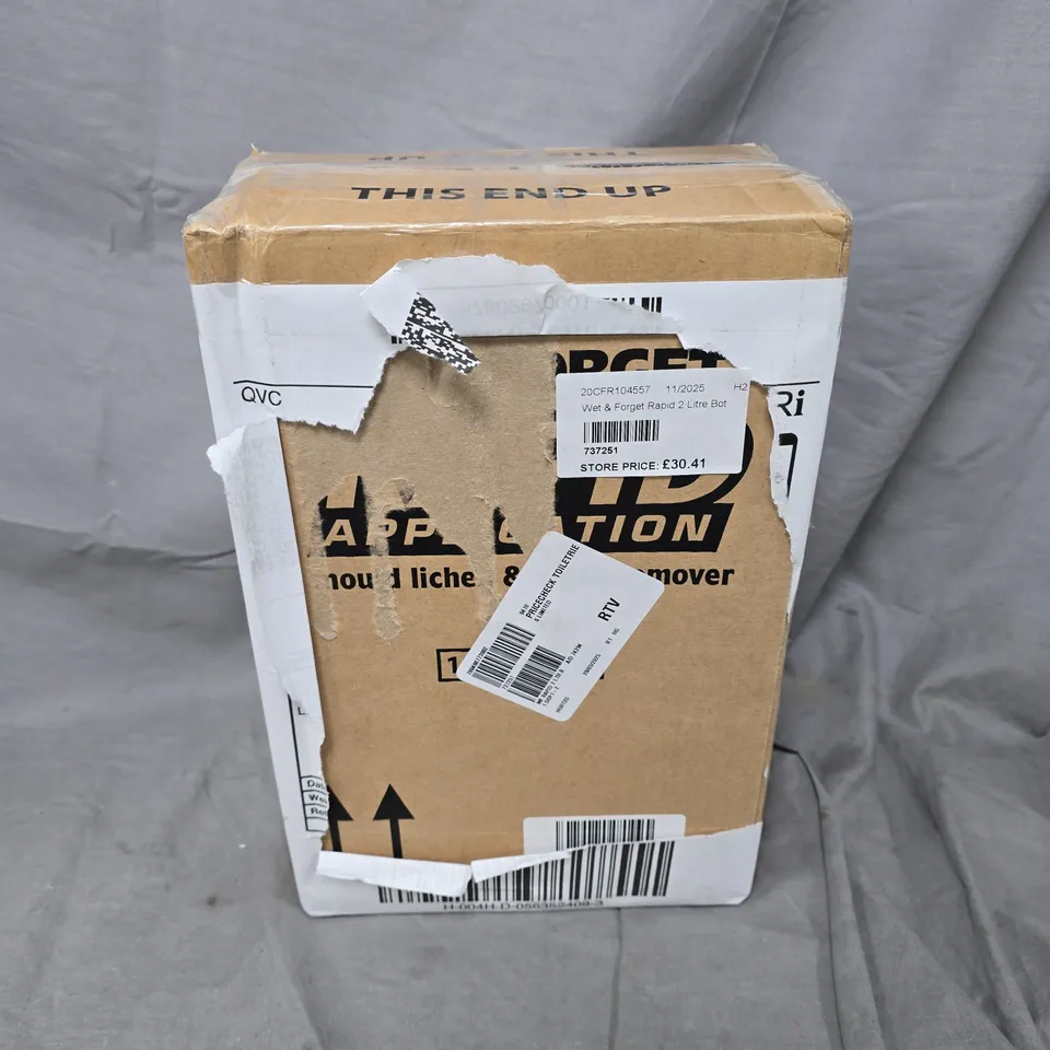 WET & FORGET RAPID 2 LITRE BOTTLE WITH SNIPER NOZZLE - COLLECTION ONLY