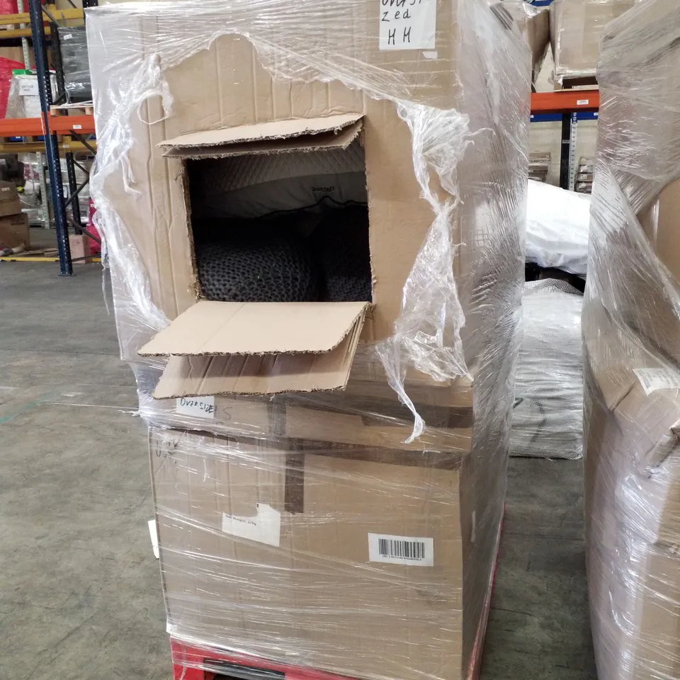 PALLET OF 2 BOXES EACH CONTAINING ASSORTED BEAN BAG CUSHIONS & PET BEDS