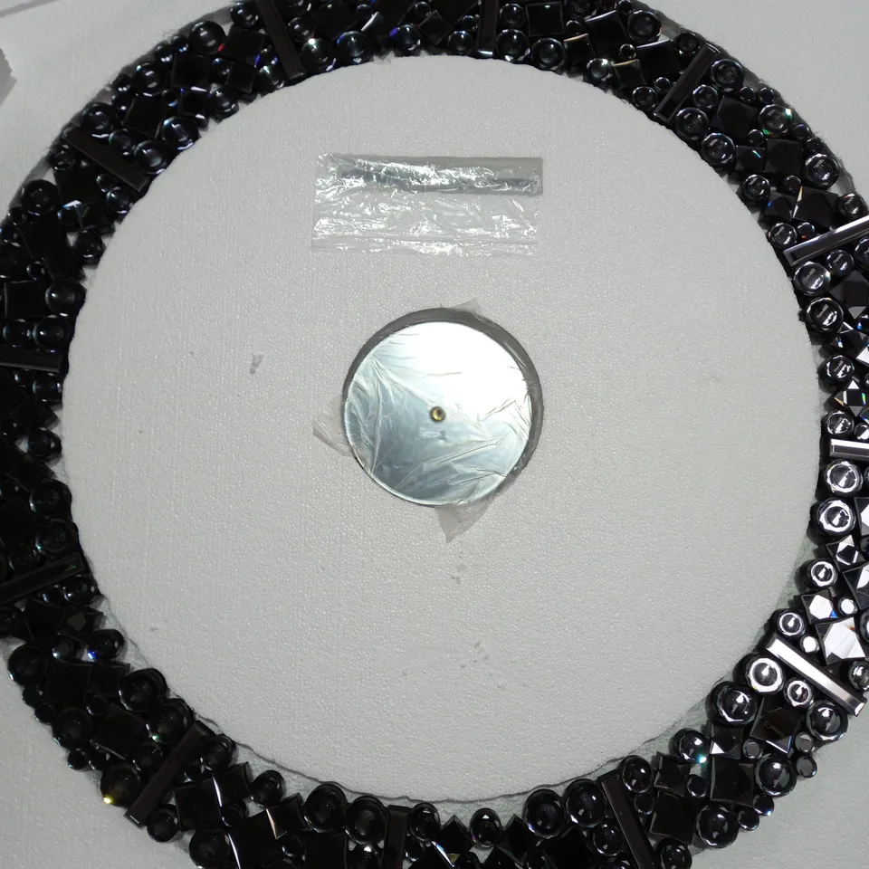 JM BY JULIEN MACDONALD CRYSTAL WALL CLOCK