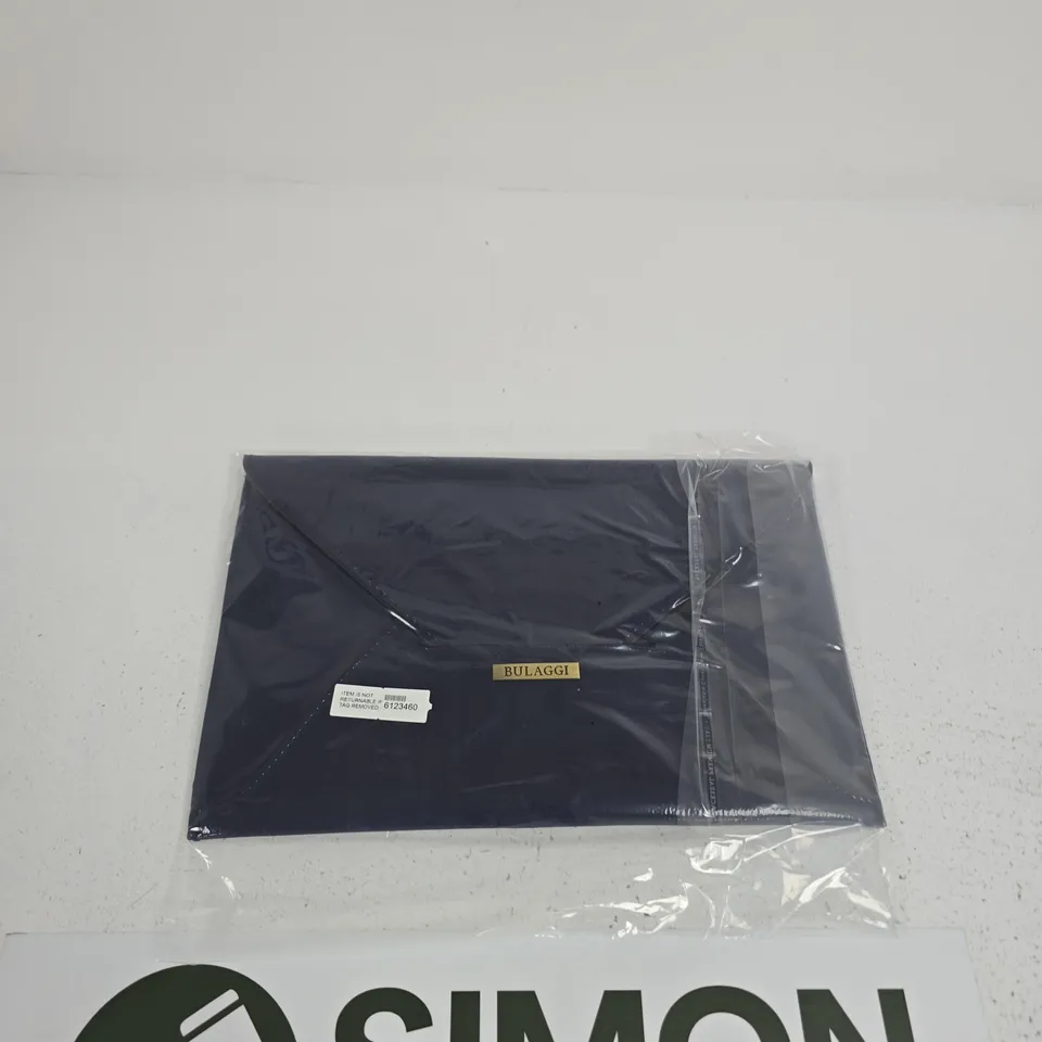 BULAGGI NAVY BLUE ENVELOPE CLUTCH BAG