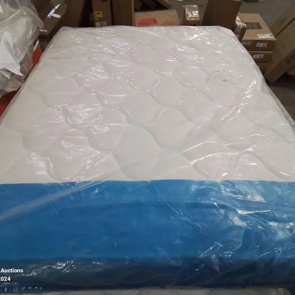 Quality BAGGED DOUBLE 135CM AIRSPRUNG MEMORY FOAM COMFORT MATTRESS RRP £699