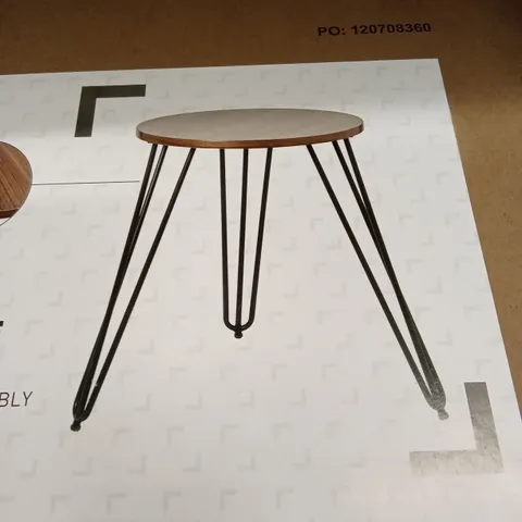 BOXED ZORRAS SIDE TABLE (1 BOX)