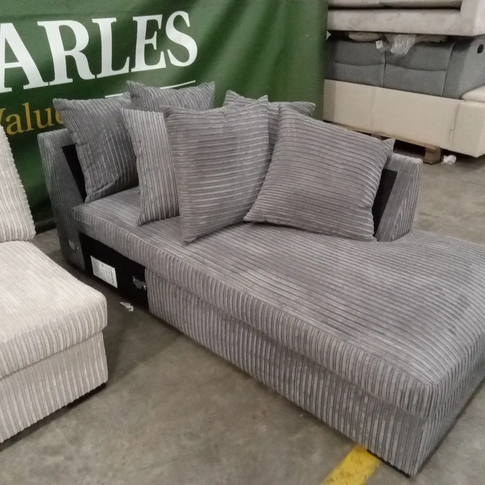 2 x AMALFI BACK RIGHT HAND FABRIC CORNER CHAISE SOFA PARTS - COLOUR MISMATCH