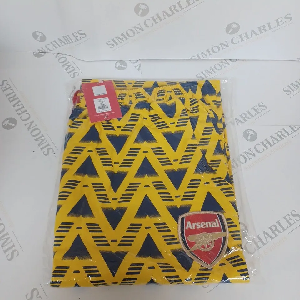 BAGGED ARSENAL FC LOUNGE PANTS SIZE L